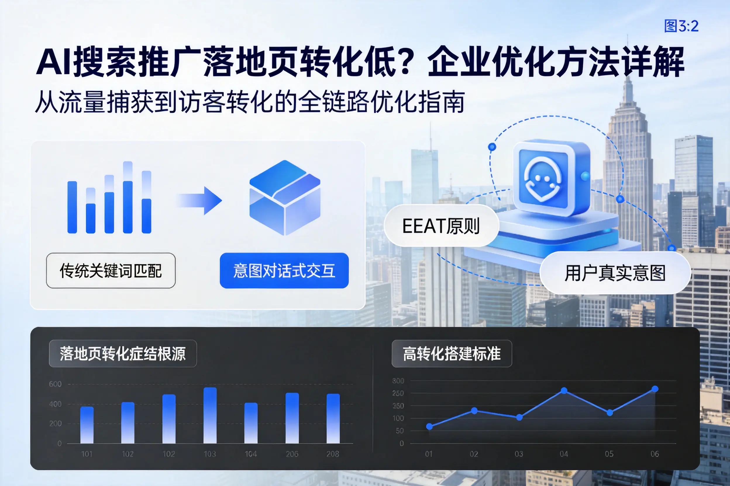 AI搜索推广落地页转化低？白城企业优化方法详解