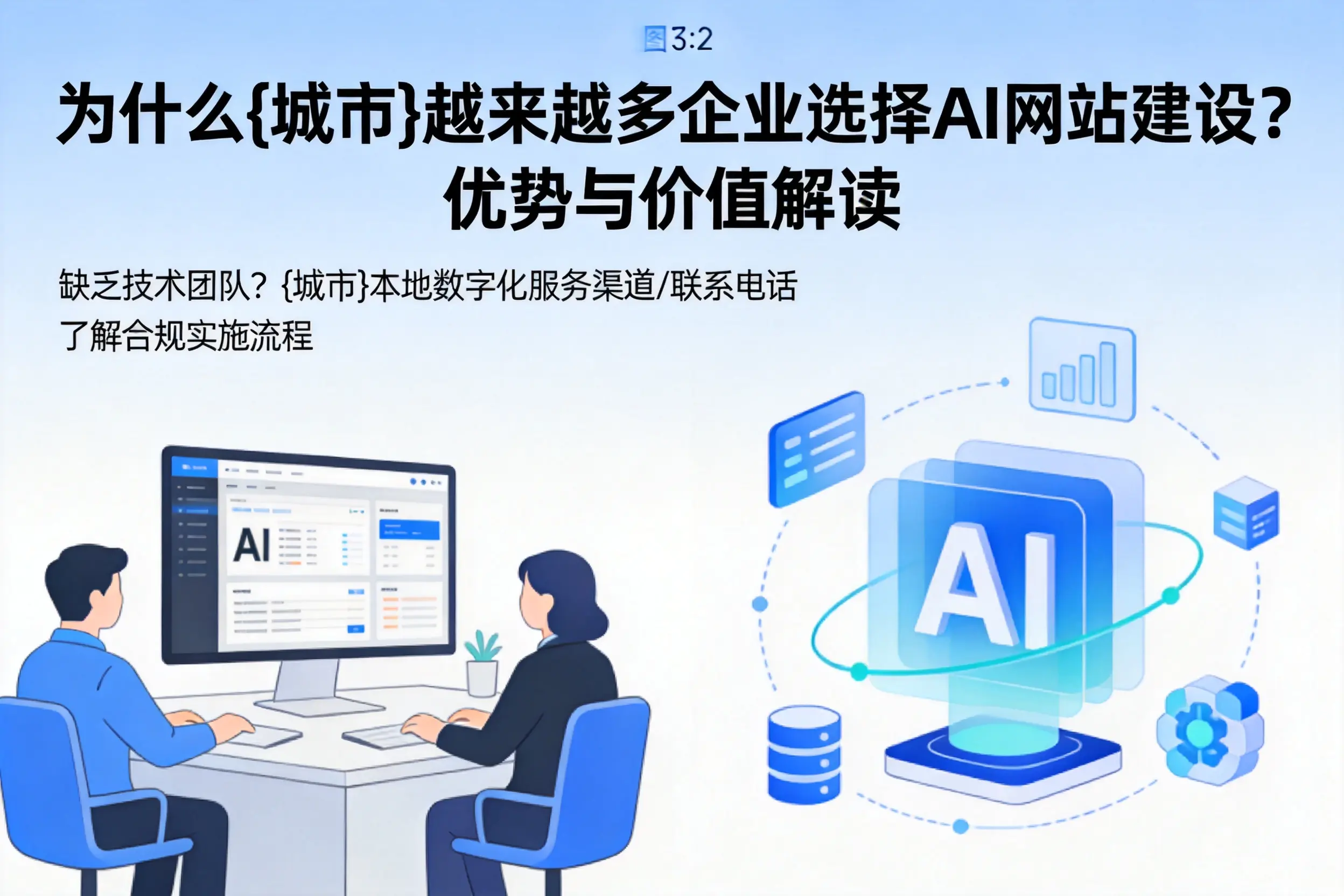 为什么白城越来越多企业选择AI网站建设?优势与价值解读